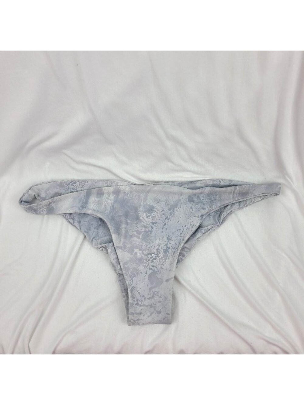 Lululemon Deep Sea Swim Bikini Bottom Marbled Gray Woman 10